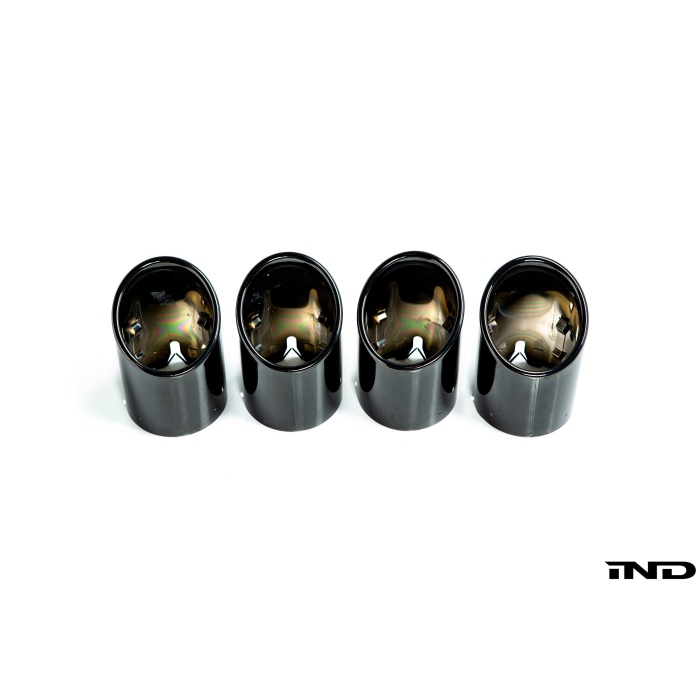 BMW F9X X3M / X4M / X5M / X6M Competition Exhaust Tip Set - Black Chrome