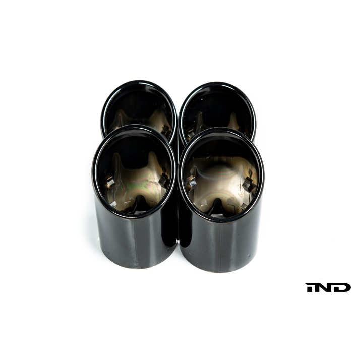 BMW F9X X3M / X4M / X5M / X6M Competition Exhaust Tip Set - Black Chrome