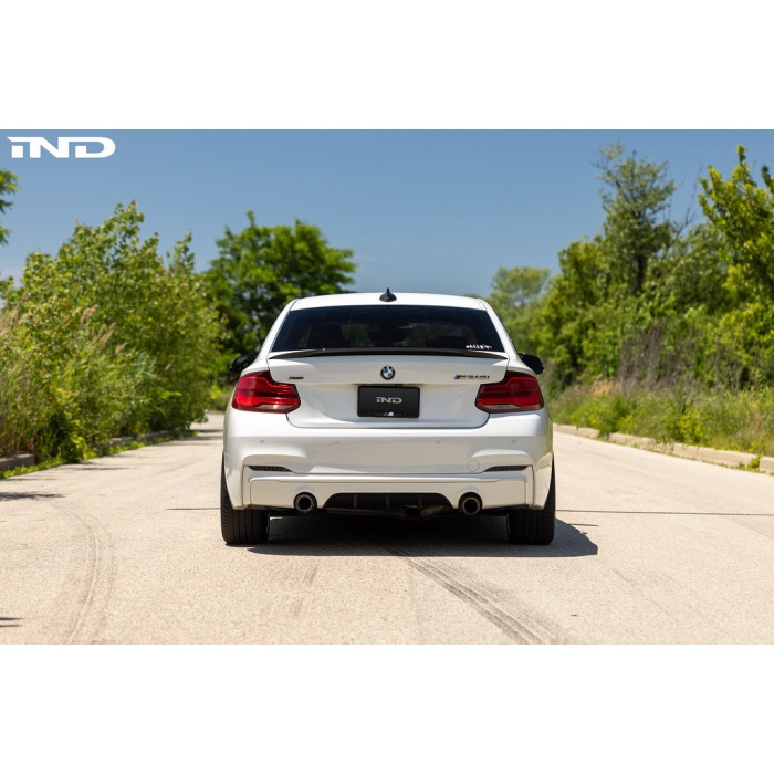 Acexxon F22 2-Series M-Sport Rear Reflector Insert Set - Honeycomb