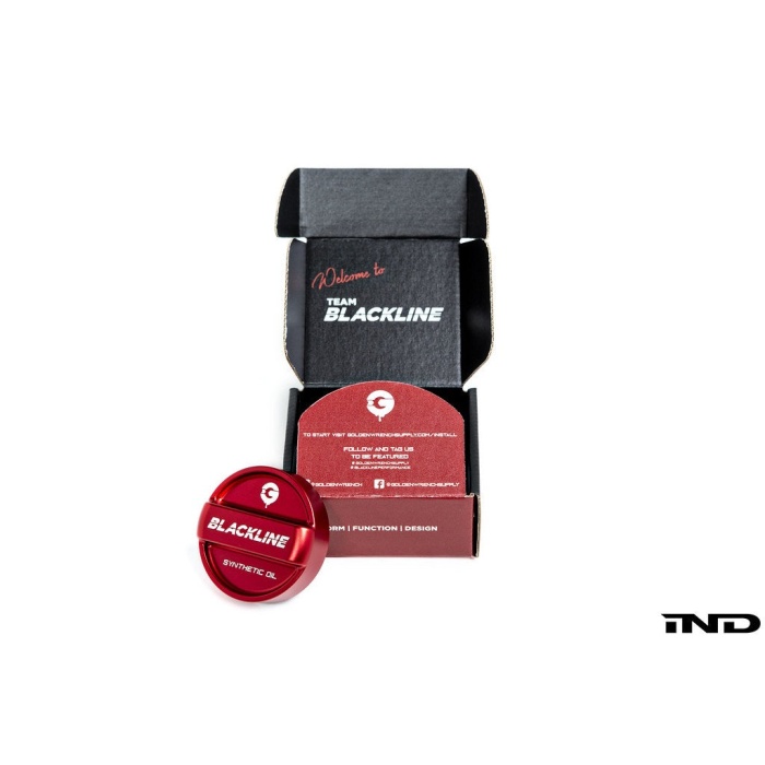 Goldenwrench Blackline Performance A90 Supra Oil Cap Cover