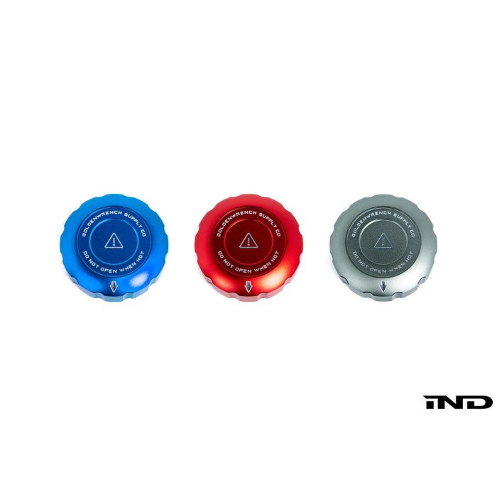 Goldenwrench Blackline Performance BMW M Car Series Coolant Expansion Tank Cap Cover