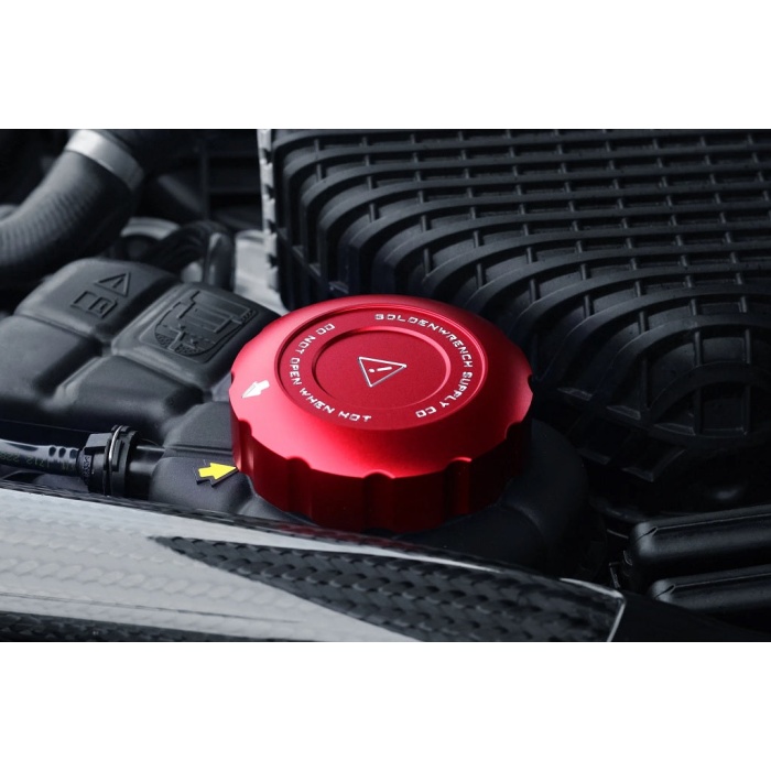 Goldenwrench Blackline Performance BMW M Car Series Coolant Expansion Tank Cap Cover