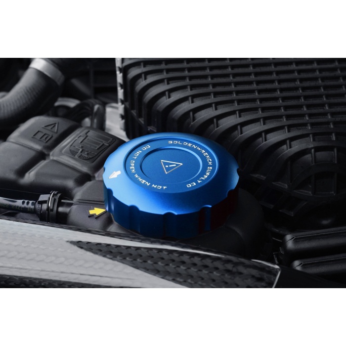Goldenwrench Blackline Performance BMW M Car Series Coolant Expansion Tank Cap Cover