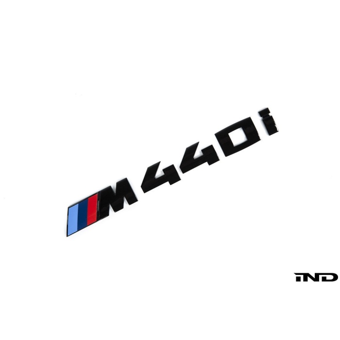 BMW G2X M440i Trunk Emblem - Gloss Black