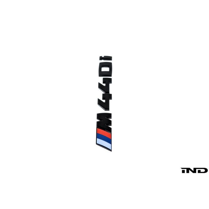 BMW G2X M440i Trunk Emblem - Gloss Black