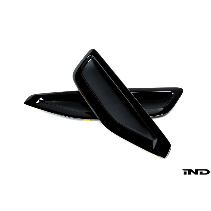 BMW M Performance Pre-LCI G05 X5 Side Air Duct Vent Trim Set - Gloss Black