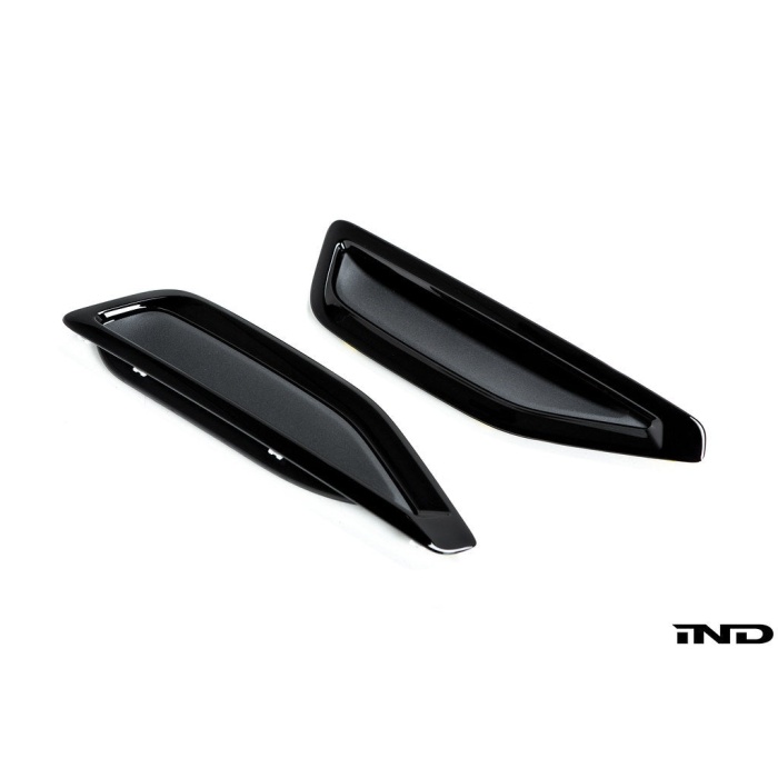 BMW M Performance Pre-LCI G05 X5 Side Air Duct Vent Trim Set - Gloss Black