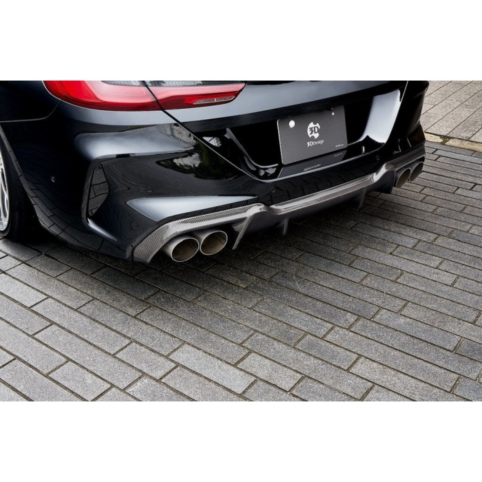 3D Design F91 / F92 / F93 M8 Carbon Rear Diffuser