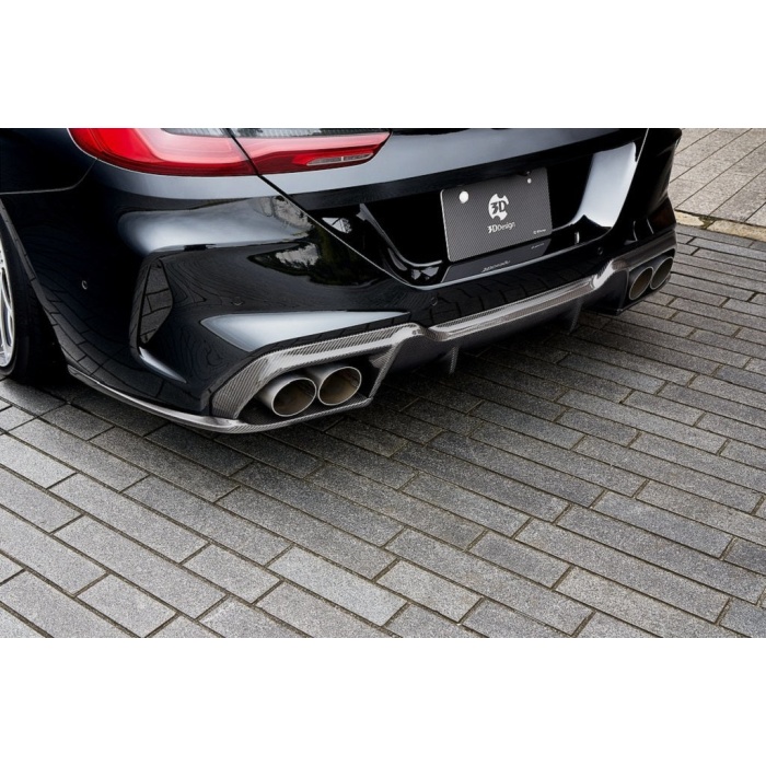 3D Design F91 / F92 / F93 M8 Carbon Rear Diffuser