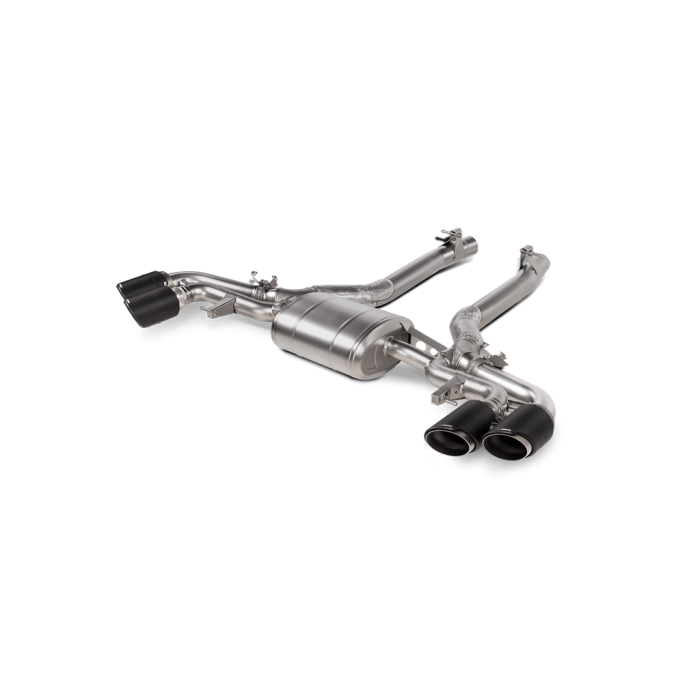 Akrapovic F95 X5M / F96 X6M Titanium Slip-On Performance Exhaust