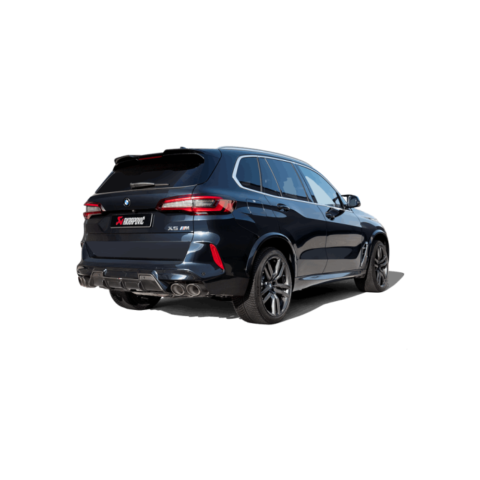 Akrapovic F95 X5M / F96 X6M Carbon Rear Diffuser - Gloss