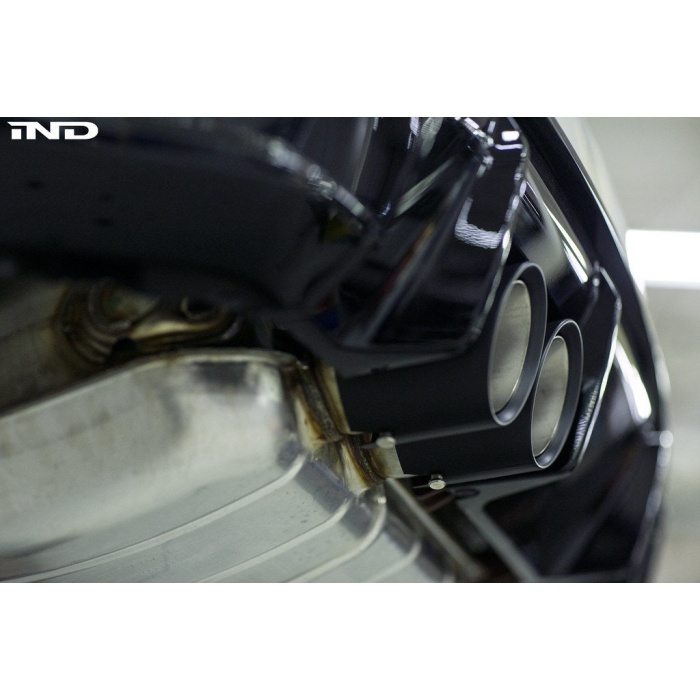 IND G8X M2 / M3 / M4 Matte Black Coated Exhaust Tip Set