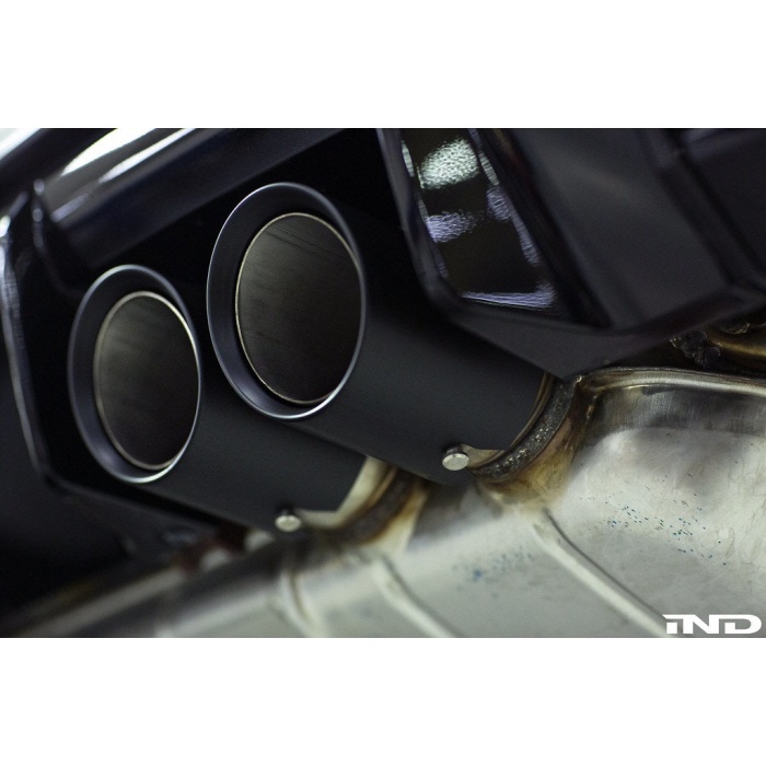IND G8X M2 / M3 / M4 Matte Black Coated Exhaust Tip Set