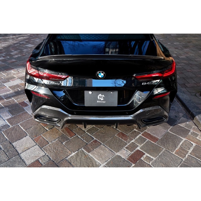 3D Design G16 8-Series Gran Coupe Carbon Rear Diffuser