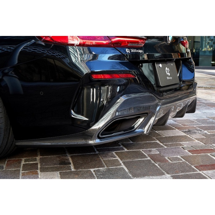 3D Design G16 8-Series Gran Coupe Carbon Rear Diffuser