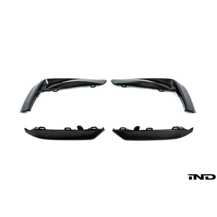BMW M Performance F91 / F92 / F93 M8 Carbon Front Bumper Trim Set