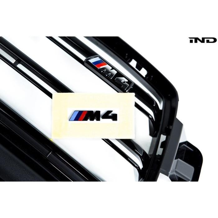 IND G8X M3 / M4 Gloss Black Front Grille Emblem