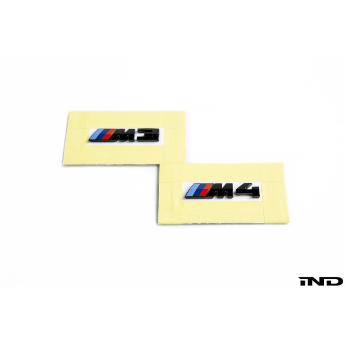 IND G8X M3 / M4 Gloss Black Front Grille Emblem