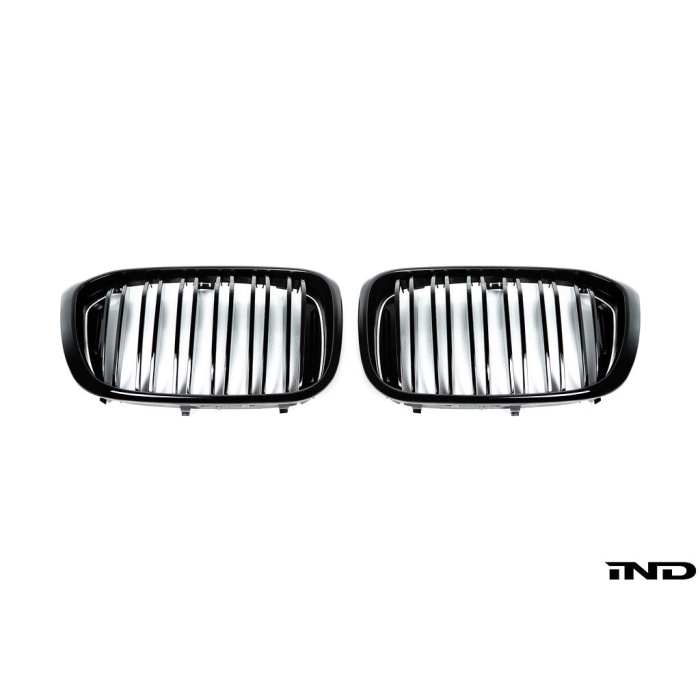 Autotecknic G01 X3 / G02 X4 Pre-LCI Dual-Slat Front Grille Set
