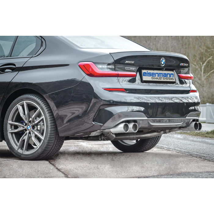 Eisenmann G2X 3 / 4-Series Rear Muffler 4x Ø90mm