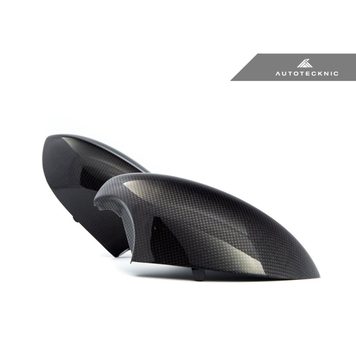 AutoTecknic E9X M3 / E82 1M Dry Carbon Mirror Covers - Version 2
