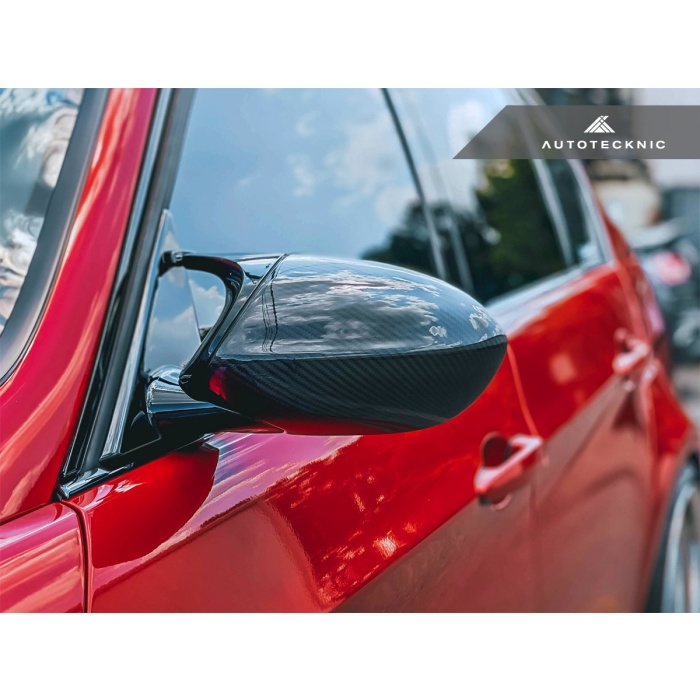 AutoTecknic E9X M3 / E82 1M Dry Carbon Mirror Covers - Version 2