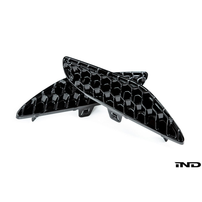 Acexxon F95 X5M / F96 X6M Rear Reflector Insert Set - 3D Honeycomb