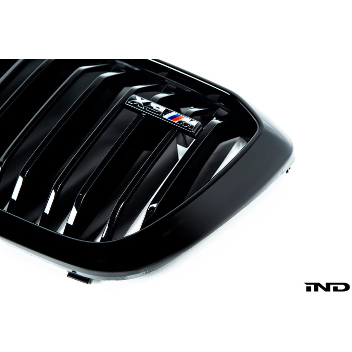 BMW F97 X3M LCI Shadowline Front Grille Set