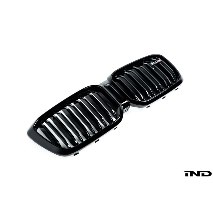BMW F97 X3M LCI Shadowline Front Grille Set