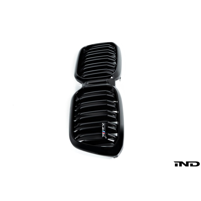 BMW F97 X3M LCI Shadowline Front Grille Set