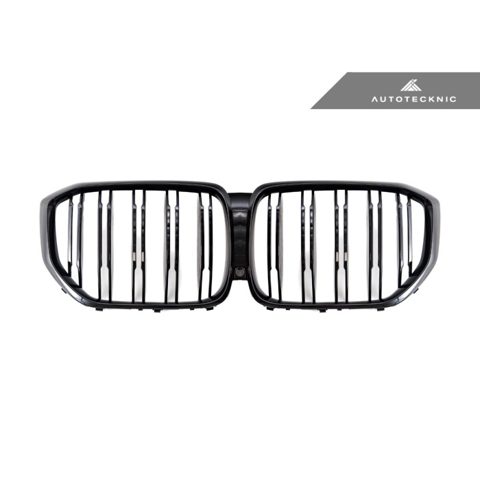 AutoTecknic G05 X5 Pre-LCI Dual-Slat Front Grille - Gloss Black