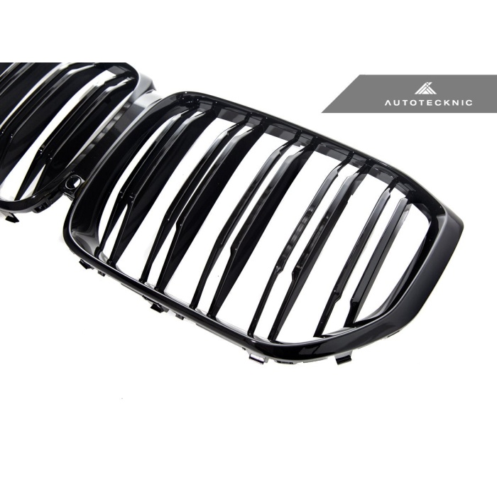 AutoTecknic G05 X5 Pre-LCI Dual-Slat Front Grille - Gloss Black