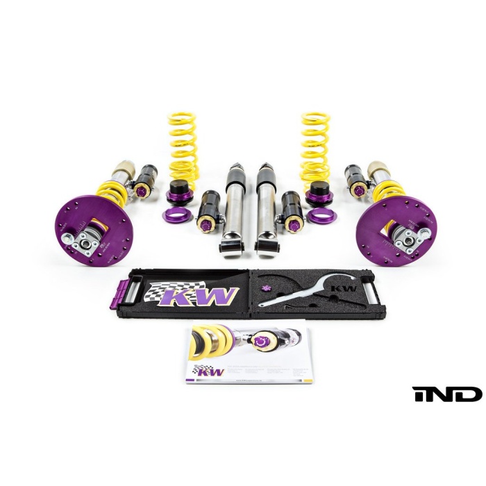 KW Suspensions F87 M2 CS Coilover Kit - 3-Way Clubsport with EDC Cancellation Kit