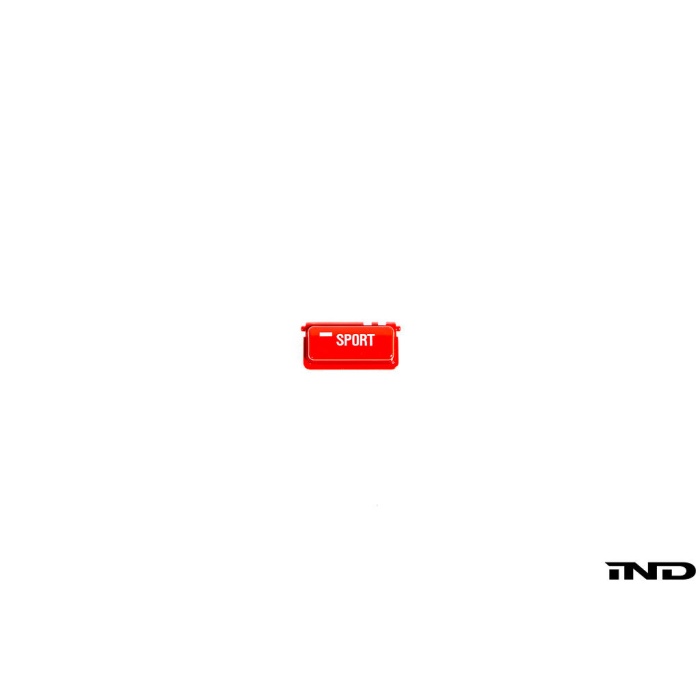 IND E46 M3 Red Sport Mode Button