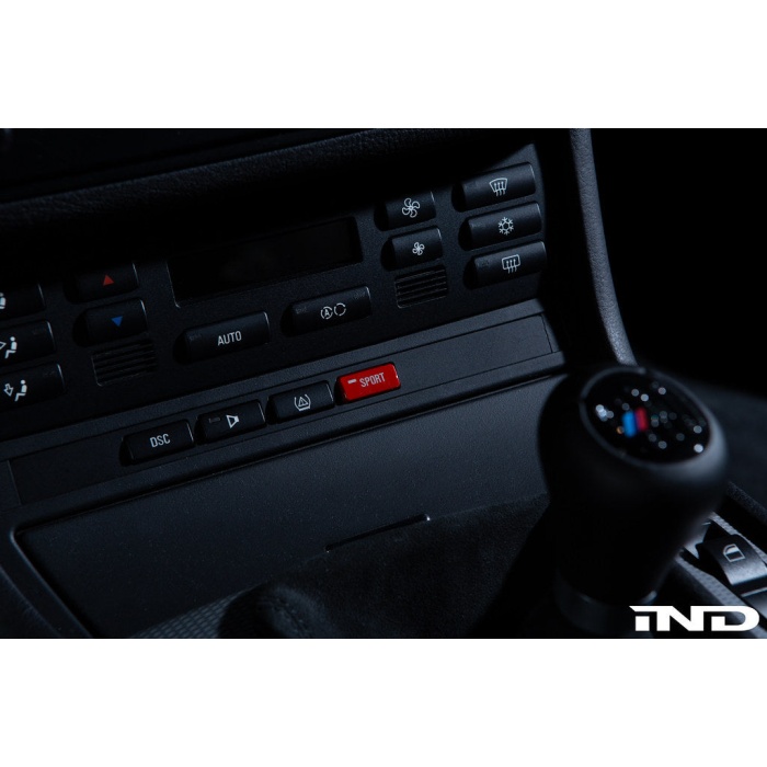 IND E46 M3 Red Sport Mode Button
