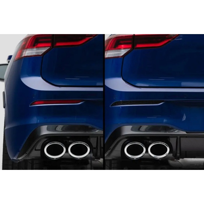 Acexxon MK8 Golf GTI / Golf R Rear Reflector Insert Set - Honeycomb