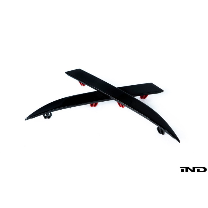 IND G01 X3 LCI M-Sport Painted Rear Reflector Set - Gloss Black