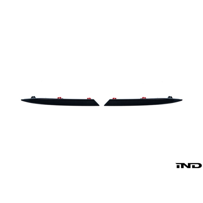 IND G01 X3 LCI M-Sport Painted Rear Reflector Set - Gloss Black