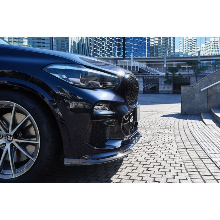 3D Design G05 X5 Carbon Under Splitter Set