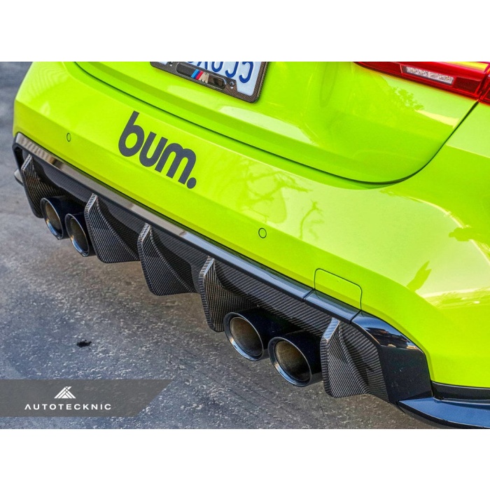 AutoTecknic G8X M3 / M4 Dry Carbon Performante Rear Diffuser