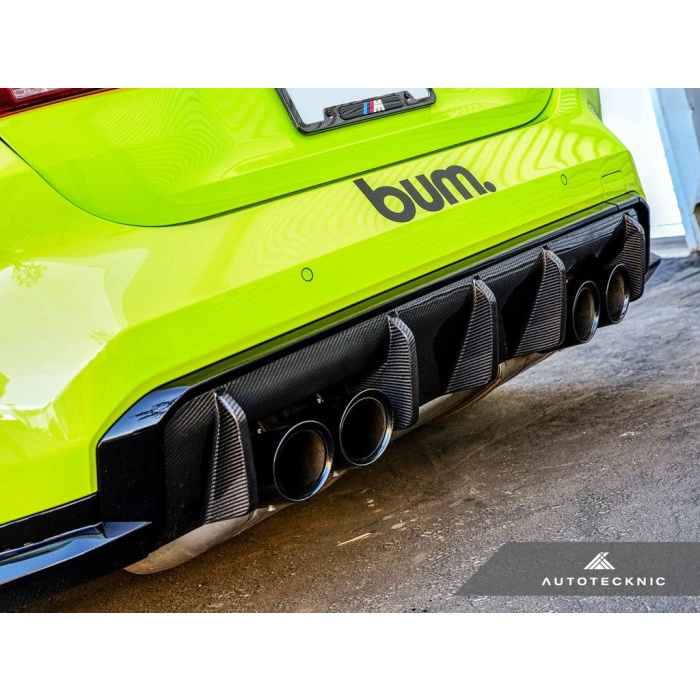 AutoTecknic G8X M3 / M4 Dry Carbon Performante Rear Diffuser