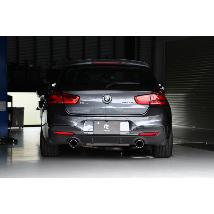 3D Design F20 1-Series LCI M-Sport Carbon Rear Diffuser