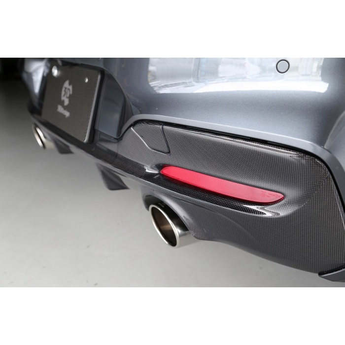 3D Design F20 1-Series LCI M-Sport Carbon Rear Diffuser