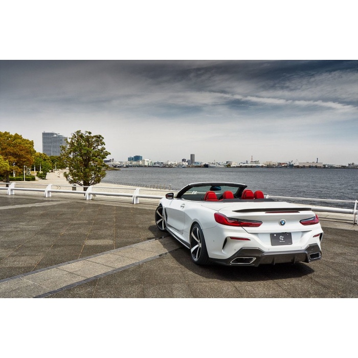 3D Design F91 M8 Convertible Carbon Rear Trunk Spoiler