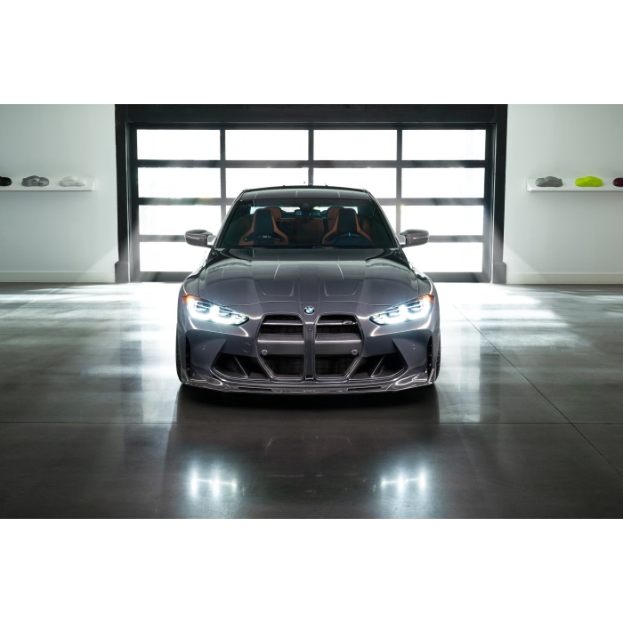Vorsteiner G8X M3 / M4 Dry Carbon Aero Front Lip - 2x2 Gloss Finish