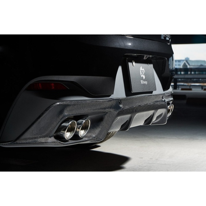 3D Design F39 X2 M-Sport X Carbon Rear Diffuser - 4 Tip
