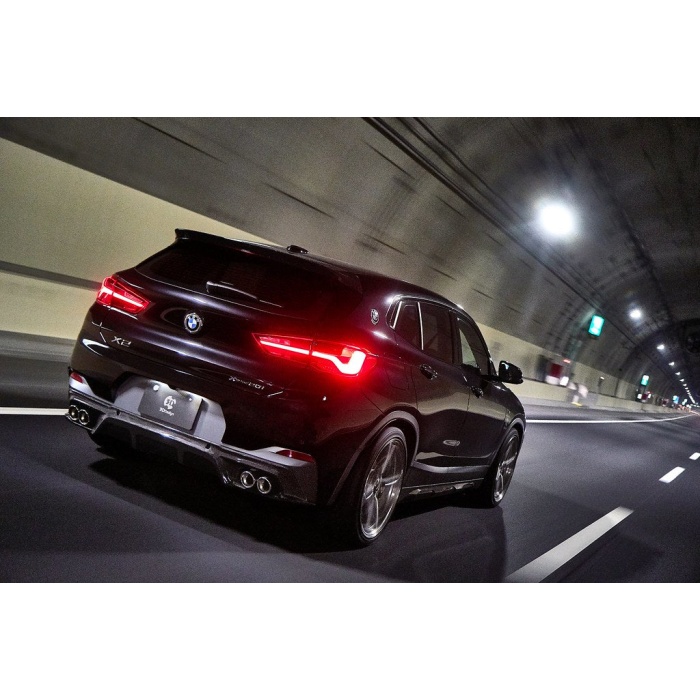 3D Design F39 X2 M-Sport X Carbon Rear Diffuser - 4 Tip