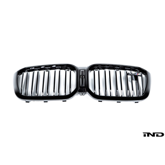 BMW F98 X4M LCI Shadowline Front Grille Set