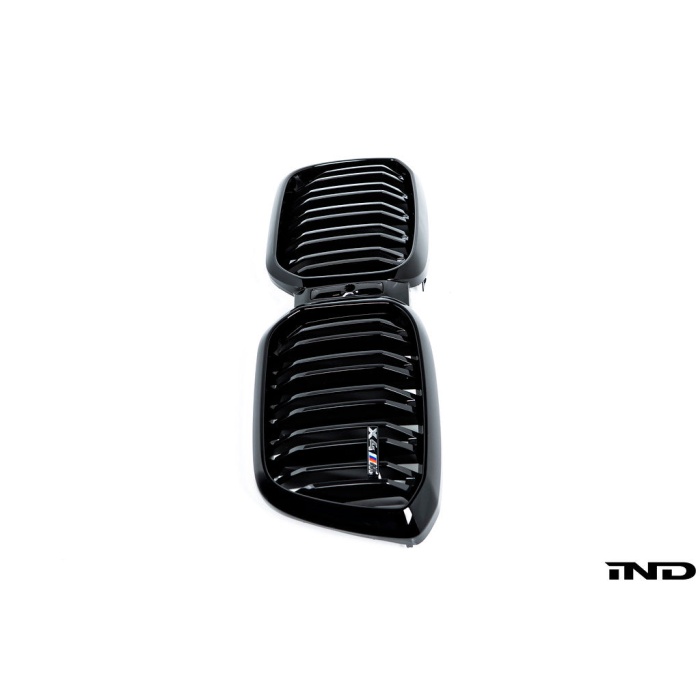 BMW F98 X4M LCI Shadowline Front Grille Set