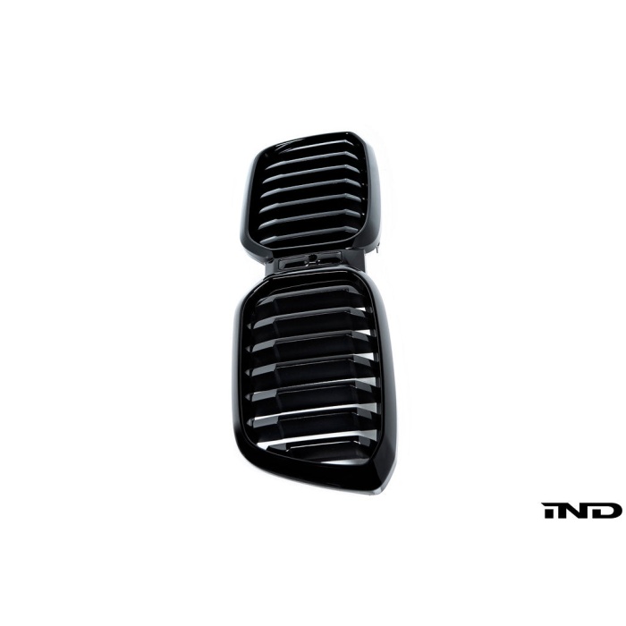 BMW G01 X3 / G02 X4 LCI Shadowline Front Grille - Single Slat